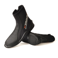 Bottes de plongée en néoprène YONSUB 7 mm pour eau froide, bottes de combinaison épaisses et chaudes à coupe haute avec semelle antidérapante pour la plongée sous-marine et le snorkeling
