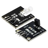Módulo Transmisor Infrarrojo IR Digital de 38khz, Módulo Sensor Receptor Infrarrojo para Arduino, Bloque de Construcción Electrónico