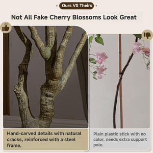 Lớn màu hồng Nhân Tạo Hoa Anh Đào cây cho trong nhà trang trí nội thất Mall Wedding party sự kiện bán buôn tốt nghiệp năm mới - Product Image 3