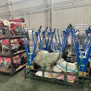 Powerful Air-Cooled Diesel Walking Tractor - Professional Rotary <b>Cultivator</b> for Large Scale Gardening - Product Image 5