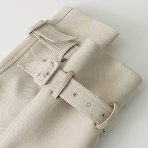 Jancoco, оптовая продажа, Длинная ветровка на заказ, весенний хлопковый плащ с поясом для женщин - Product Image 4