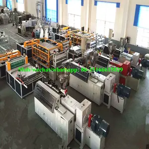 Building construction ASA PVC synthetic resin tile chinaproducts corrugated plastic roofing sheets production line