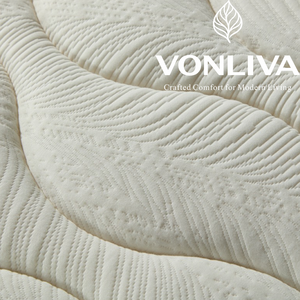 Vonliva <span class=keywords><strong>Materasso</strong></span> Best Seller per Letto Singolo, Matrimoniale e King Size, in Memory Foam e <span class=keywords><strong>Lattice</strong></span> Naturale, Compresso in Scatola per Appartamenti - Product Image 6