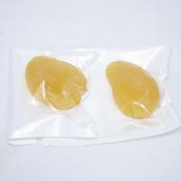 Toptan Yaratıcı 135g Büyük Soyulabilir Mango Şeklinde Jelibon 3D Meyve Şekilli Yumuşak Şekerleme Çocuklar ve Parti Atıştırmalıkları için
