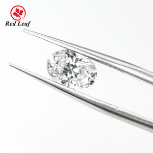 Redleaf IGI sertifikalı 2CT 3CT 4CT 5CT Lab yetiştirilen elmas Oval kesim takı CVD VS VVS netlik <span class=keywords><strong>Promise</strong></span> yüzükler için oluşturulan - Product Image 2