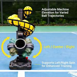 High Quality Durable Automatic <b>Pickleball</b> Training Machine <b>for</b> Children 9 <b>Ball</b> Capacity Adjustable Speed Arc Indoor/Outdoor Solo - Product Image 4