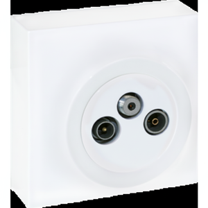 DUNE Blanco TV/FM/SAT Enchufes y enchufes Producto - Product Image 1