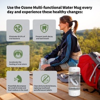 Taza de agua para el cuidado personal, generador de ozono, elimina el mal aliento después de las comidas antes de dormir, cuidado bucal