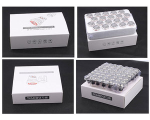 WD 16mm 4pin Metal Anillo de acero inoxidable Luz Resalte LED 3,3 V 5V 12V 24V Interruptor de botón Control remoto - Product Image 6