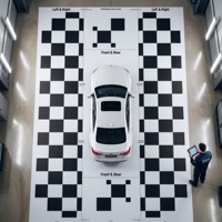 Tapis de calibrage pour caméra de vision panoramique 360° Geely AVM, tapis de diagnostic pour vue surround, tapis à damier de vérification, spécifications OEM