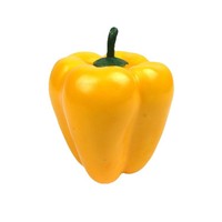 Modèles de fruits et légumes simulés en gros pour Halloween et Noël, accessoires en plastique légers de petite taille, incluant poivrons et radis