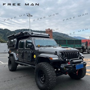 Tenda <span class=keywords><strong>da</strong></span> <span class=keywords><strong>Tetto</strong></span> per Auto in Alluminio Impermeabile per 2 Persone, Pieghevole, in Fibra di Carbonio, per Pickup e Fuoristrada, Guscio Morbido per Campeggio - Product Image 3