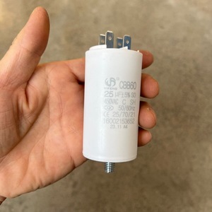 คาปาซิเตอร์ Yipeng Cbb60 25uf 450vac สำหรับมอเตอร์เครื่องอัดอากาศ สตาร์ทและรัน - Product Image 1