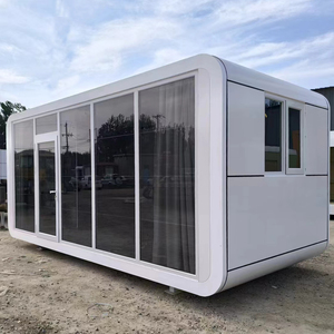 บ้านสำเร็จรูปทันสมัยขนาด 20 ฟุต 40 ฟุต สำหรับใช้งานกลางแจ้ง บ้านเคลื่อนที่ บ้านทำงาน สำนักงานเคลื่อนที่ บ้านพักตากอากาศแบบแคปซูล สำหรับแคนาดา - Product Image 4