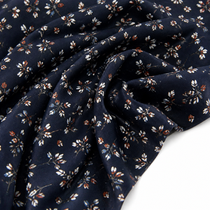 Robe midi en viscose imprimée pour femmes, été, décontractée, motif floral, design personnalisé, marque privée, tissée, OEM ODM Bangladesh - Product Image 5