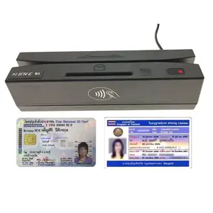 Thailand Thai National ID chip card & Magnetic Driver License card reader F730