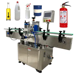 Goede Prestaties Fix Positie Label Applicator 5 Gallon Emmer Emmer Kleine Plastic Beker Etiketteermachine Sticker Laber