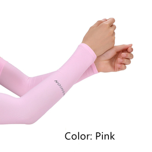 Mangas de brazo de moda Venta al por mayor de nueva llegada Venta a granel Manga de seda de hielo Protector solar Mangas de brazo de ciclismo - Product Image 4