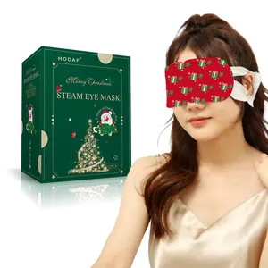 2024 Hot Selling Adults Compress Self Heated Steam Eye Patch Air Activated Steam Eye Mask For Long Time Work