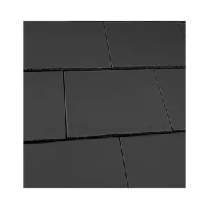 Черное черное шиферное покрытие для крыши