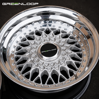 GREENLOOP Jantes forgées 3 pièces haute brillance pour voitures particulières 20 22 pouces 5x114.3 5x112 5x130 pour Mercedes BMW RR Benz