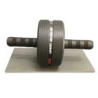Rouleau abdominal portable pour l'exercice en intérieur, en matériau EVA, pour le renforcement du tronc, entraînement musculaire abdominal, ensemble de rouleaux abdominaux pour une utilisation à domicile