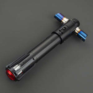 Sabre laser Nexussabers <span class=keywords><strong>Kylo</strong></span> <span class=keywords><strong>Ren</strong></span> avec poignée métallique, mouvement fluide, changement de couleur infini et détection de gravité, épée croisée pour le divertissement et le sport - Product Image 4