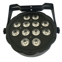 Nouvelle Arrivée Lumière LED à Tête Mobile Animée Pleine Couleur DMX512 12x4W RGBW Projecteurs à Faisceau IP33 Ra90 pour DJ, Bar, Club, Mariage
