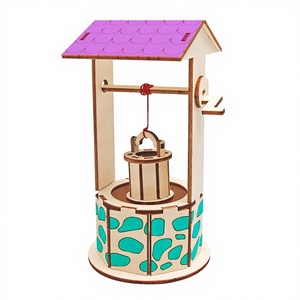 Kit de Experimentos de Dibujo, Proyecto Científico DIY, Juguete Educativo Casero para Niños, de Madera, 0-3 Meses - Product Image 1
