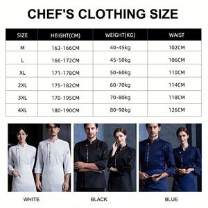 Uniforme de Chef Japonés para Restaurante, Kimono de Manga Larga, Uniforme de Cocina Personalizado para Restaurante - Product Image 4