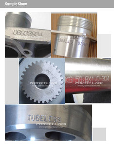 Machine de gravure par points rotative LCD laser parfaite pour le marquage des numéros de série des blocs moteur de <span class=keywords><strong>voiture</strong></span>, graveur de traçabilité permanente - Product Image 4