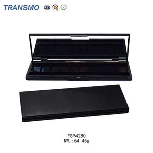 Paleta de Sombras de Ojos Ecológica de PCR, Envase Vacío para Sombras de Ojos de PCR, Compacto de 10 Colores, Paleta de Sombras de Ojos de PCR Personalizada con Espejo - Product Image 1