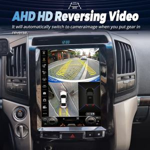 Navegación GPS para Automóvil Android 13 Estilo Tesla de 15.6 Pulgadas para TOYOTA LAND CRUISER LC200 2008-2018, Unidad Principal de Radio, Reproductor Multimedia - Product Image 5