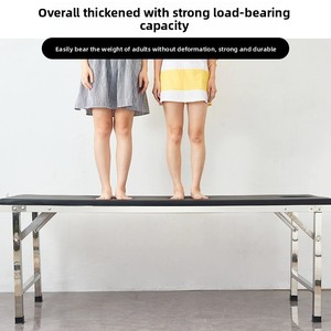 Cama de Masaje para Exámenes en el Consultorio del Hospital, Material de PVC con Acabado Pintado, para Fisioterapia, Medicina Tradicional <span class=keywords><strong>China</strong></span>, <span class=keywords><strong>Tuina</strong></span> - Product Image 3