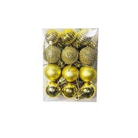 Boules de Noël 2026 écologiques non toxiques, réfléchissantes, brillantes, pigmentées or, argent, rouge, vert, bleu, fabriquées en usine