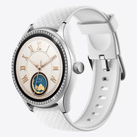 Montre connectée professionnelle 44 mm grand cadran, appels, moniteur de fréquence cardiaque, compatible iOS, chargement magnétique, vente en gros