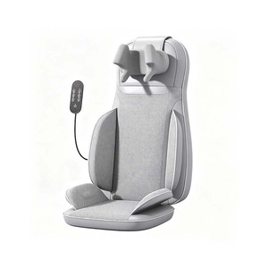 Massage Cushion For Neck Back Waist Hip Vibration <b>Heat</b> Therapy <b>USB</b> Rechargeable Multi Functional Home Use - Product Image 2