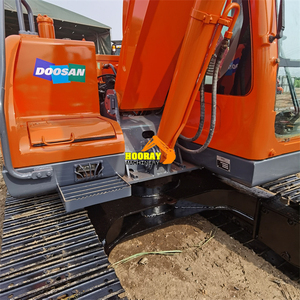 Excavatrice sur pneus Doosan 210W-7 d'occasion, matériel de terrassement Doosan, DX60 DX80, machines de construction Doosan, excavatrices - Product Image 6