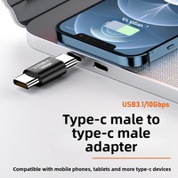 Konverter 3.1 USB tipe-c betina Ke TPC jantan adaptor 10GBS gen1 transmisi kondisi baru Output DC USB 3.1