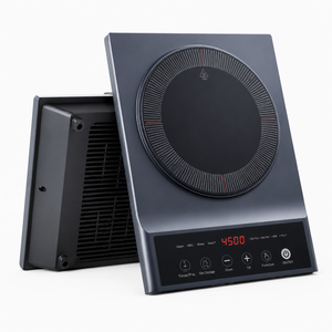 Placa de Inducción Individual Cóncava Plana para Cocina, Wok Eléctrico de Acero Inoxidable de Alta Potencia para Restaurante, Modelo KI02019 - Product Image 1