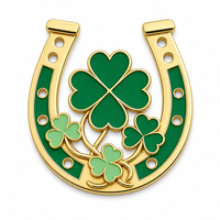 Badge en métal avec broche, finition en fer plaqué, embout en caoutchouc, options de taille et de forme pour les écoles et les articles promotionnels des clubs