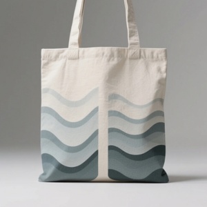 Custom Eco-Friendly <b>Large</b> Cotton Polyester <b>Canvas</b> Tote <b>Bag</b> Custom Logo Super Strong Reusable Shopping <b>Bag</b> Customized Colors All - Product Image 2