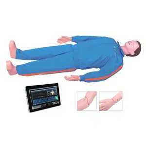 Máy Tính Bảng Cao Cấp CPR550 Và Điều Khiển Không Dây CPR Nhân Tạo Cơ Thể Người Để Huấn Luyện Y Tá