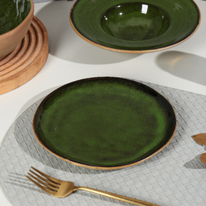 Plato de Porcelana Estilo Japonés Yamano XINWEE, Forma Irregular, Color Sólido, Apto para Lavavajillas y Microondas, para Hotel - Product Image 1