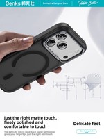 Étui magnétique BENKS pour téléphone 17 ProMax, protection contre les chutes de qualité militaire, coque de protection antichoc mate translucide et fine