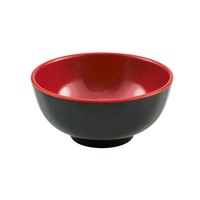 Vaisselle de restaurant Vaisselle ménagère riz soufflé en plastique servant bol à soupe en mélamine de 4 pouces