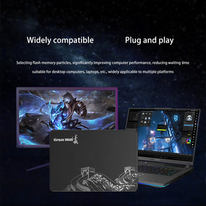 Great Wall HDD Internal, transmisi kecepatan tinggi SATA SSD Internal 1TB 2TB 128GB 256GB 512GB 120GB SATA 3.0 untuk Laptop PC Desktop - Product Image 3