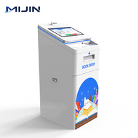 Mijin Boîte de retour de livres RFID à écran tactile 21 pouces, Kiosque de bibliothèque intelligent, Système de retour automatisé, Fabricant d'origine OEM ODM