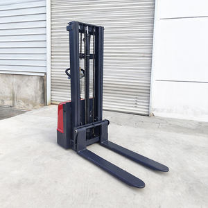 倉庫自動電気パレット小型スタッカークレーン1.5トン高架スタッカー工場高品質フォークリフトスタッカー - Product Image 3