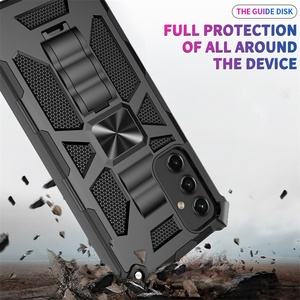 Custodia ibrida a doppio strato per telefono con supporto pesante per Samsung <span class=keywords><strong>Galaxy</strong></span> M33 <span class=keywords><strong>M13</strong></span> A33 A03 Core A52 A52S custodia posteriore - Product Image 4
